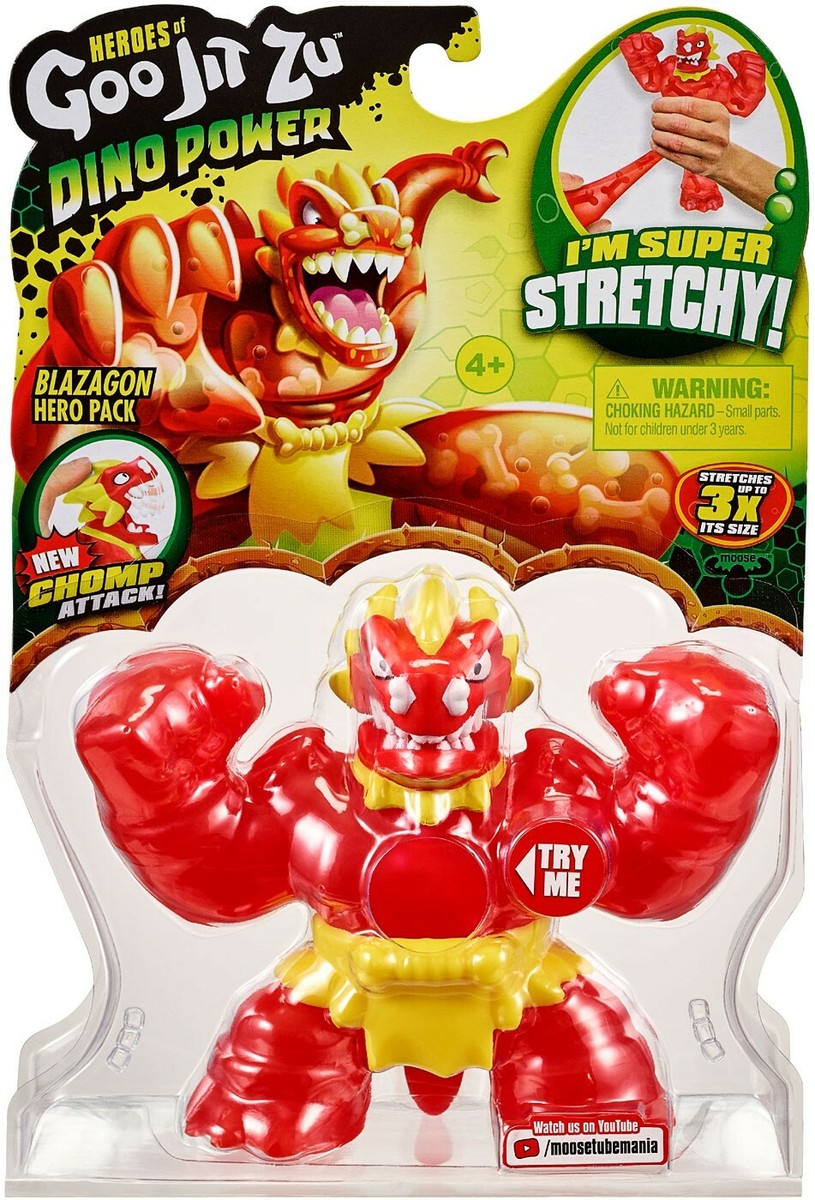 Dino Power (Series 3) Blazagon Action Figure [Yellow Shorts] | eBay