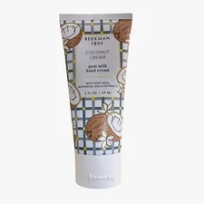 BEEKMAN 1802 PURE GOAT MILK HAND CREAM - COCONUT CREAM (2oz/Sealed)