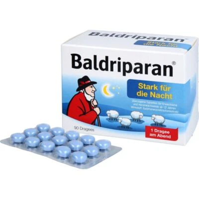 PHARMASGP GMBH BALDRIPARAN Stark für die Nacht überzogene Tab. 90 St PZN00215657