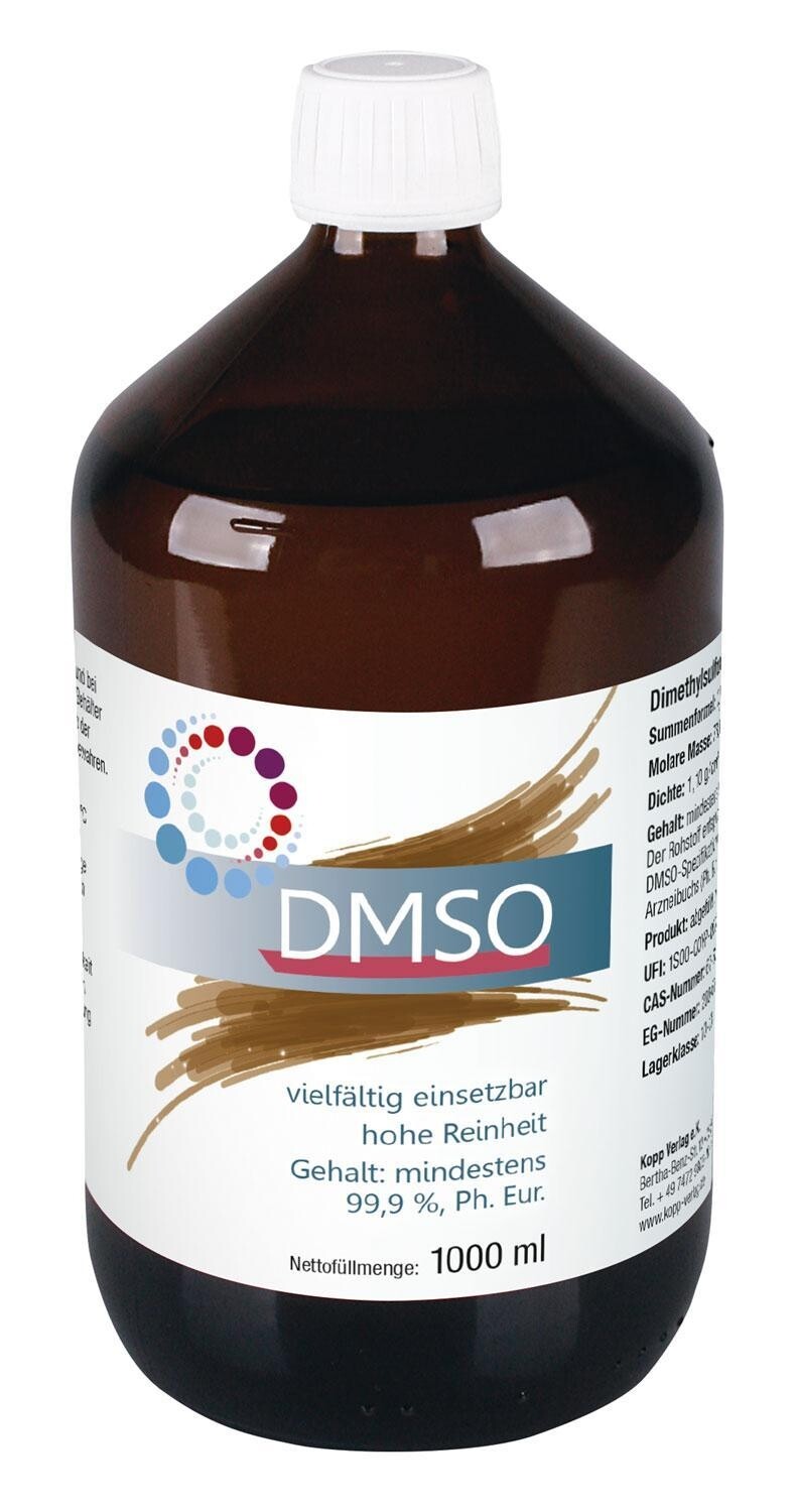 DMSO 99,9% Ph. Eur. Dimethylsulfoxid Pharma 1 Liter Qualität nicht stinkend