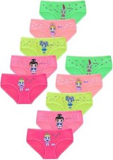 Mädchen Slips Unterhosen Unterwäsche Panty Kinder Baumwolle 92-158 Slip 