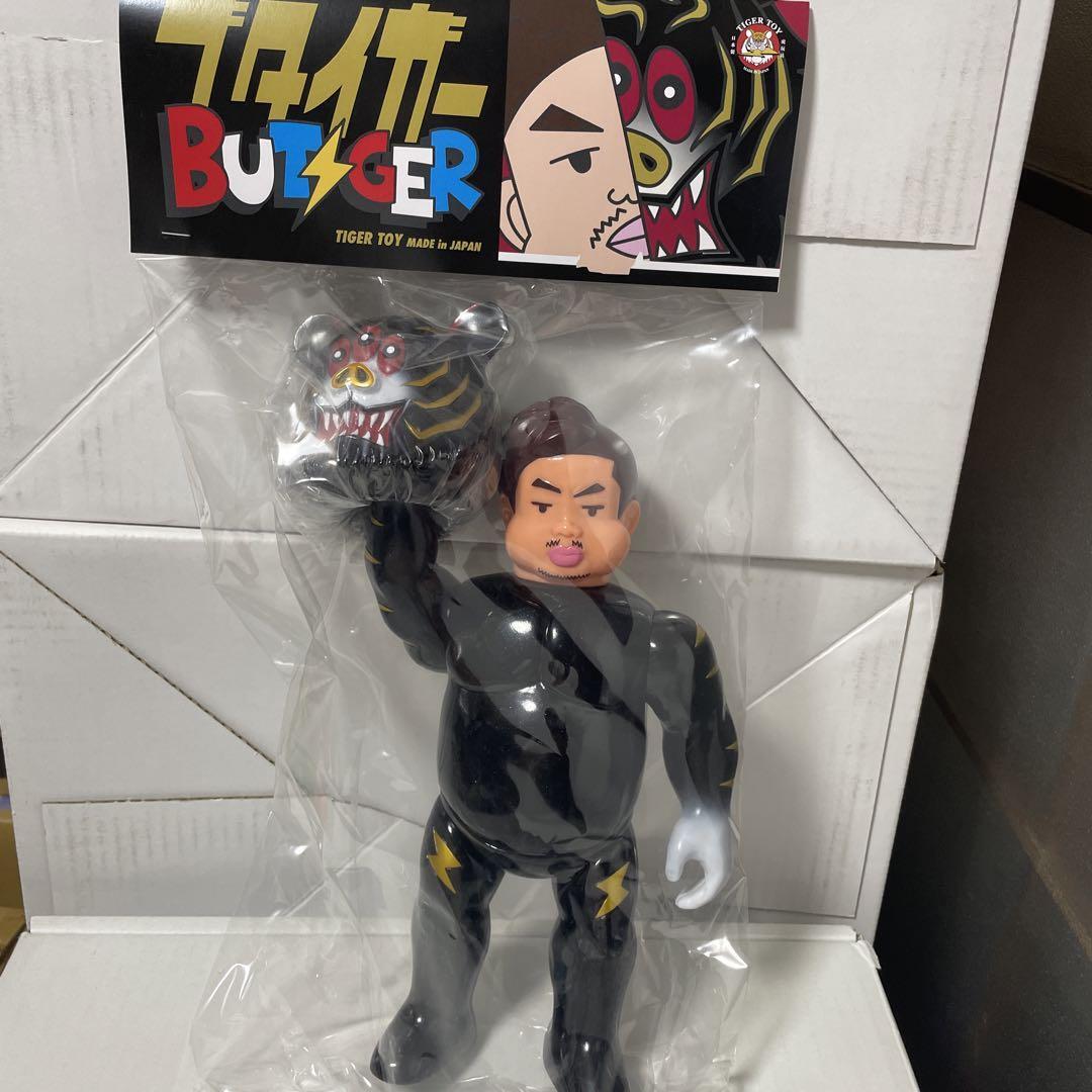 ART JUNKIE BUTIGER Black Tiger 2 Soft vinyl Figure F/S FEDEX