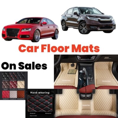 For Toyota Prius 2004-2024 Custom Front & Rear Car Floor Mats ...