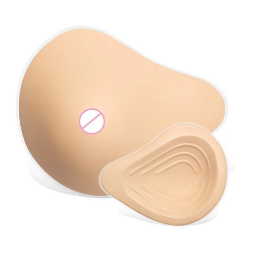 Silicone Breast Form Mastectomy Chest Light Weight Breathable Armpit Resection - Picture 25 of 26