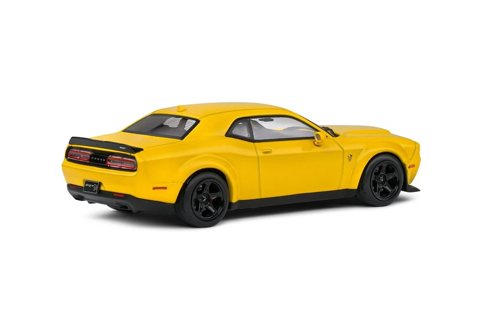 SOLIDO S4310308 DODGE CHALLENGER DEMON YELLOW 2018 1/43 - Image 3 of 3