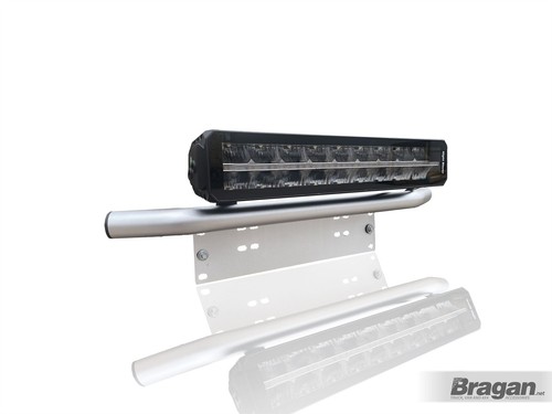 Number Plate Bar + 17" Night Blazer Dual Row LED Light Bar For Mazda CX-30 2020+ - Picture 7 of 10