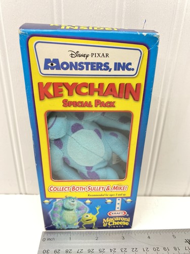 Disney Keychain Pixar Monsters Inc SULLEY Plush Keychain Special Pack NIB - Picture 6 of 6