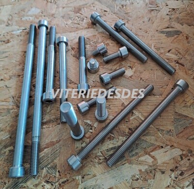 Vite Testa Esagonale UNI 5739 Acciaio 8.8 Zincate - ø X L Mm 4x10 - Cod - Foto 6