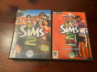Die Sims 2 + Open For Business Erweiterung PC CD ROM