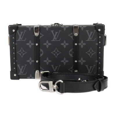 【ちゃんはる】Louis Vuitton ブラックボディバッグ LOUIS VUITTON（ルイ・ヴィトン） ショルダーバッグ サックプラBB
