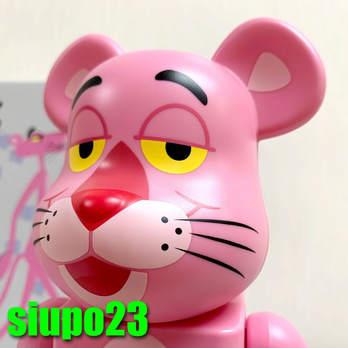 Medicom 400% + 100% Bearbrick ~ Pink Panther Be@rbrick