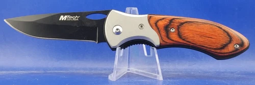 MTECH 4 1/2" FOLDING LINERLOCK KNIFE MT-412 - Picture 4 of 5