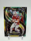 2024 Panini Select Premier Level Drake Maye #113 Green & Yellow Shock Prizm (RC)