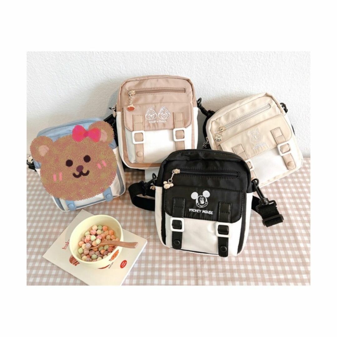 ディズニー　ミッキーマウス、チップとデール　バッグ　(A12122148) ふわもこかわいいチップとデール！東京ディズニーランド