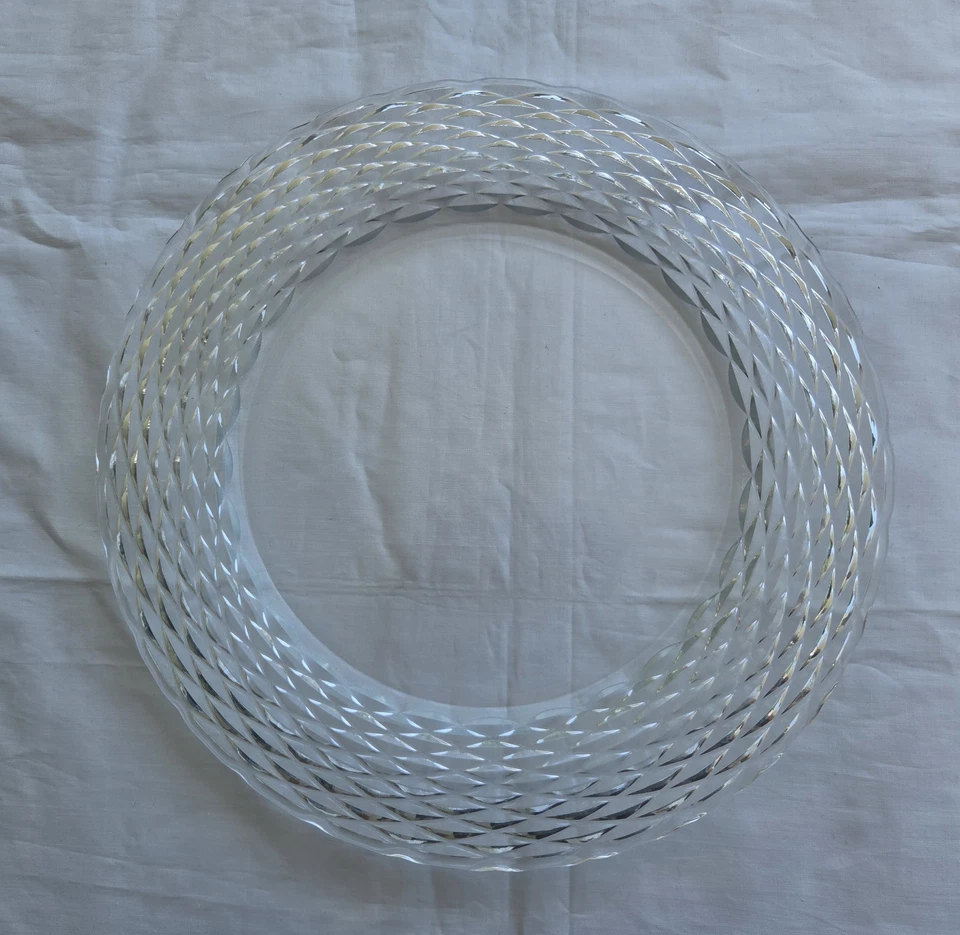 Nachtmann Glas Teller Platzteller " Nizza " Ø ca. 31,5 cm