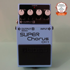 BOSS CH-1 SUPER Chorus Stereo Output EQ Control Guitar Effects Pedal New
