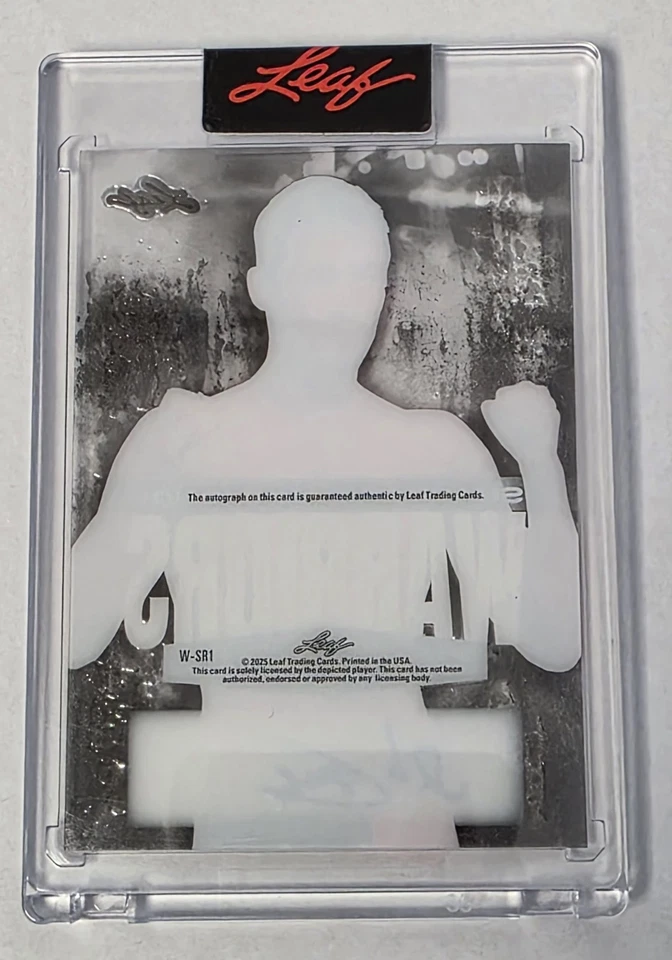 2025 LEAF SPORTS  HEROES SHAVKAT RAKHMONOV AUTOGRAPH 12/15 - Image 2 of 2