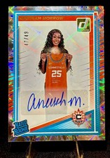 ANEESAH MORROW 2025 Donruss WNBA  AUTOGRAPH RATED ROOKIE Diamond Laser 47/49