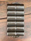 Griswold Cast Iron Fully Marked #11 Slant Logo French Roll Pan