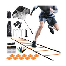 YISSVIC Agility Ladder 20 Feet 12 Adjustable Rungs Speed Training Equipment S...