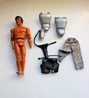 Matchbox  Fighting Furies - Black mc Coy   - Cowboy   - Rare   Figure