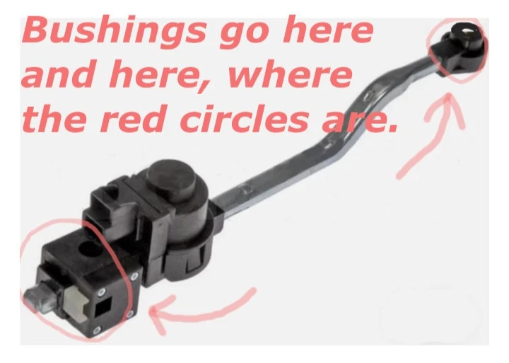 Reemplazo de buje de bola y enchufe de bloqueo de cambio 95-99 Chevy C 1500 Foto 3 de 4