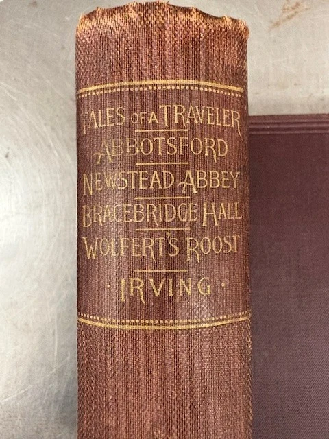 Washington Irving's Works ~ Donohue Henneberry ~ Antique ~ Set of 5 ~ HC Foto 4 de 4