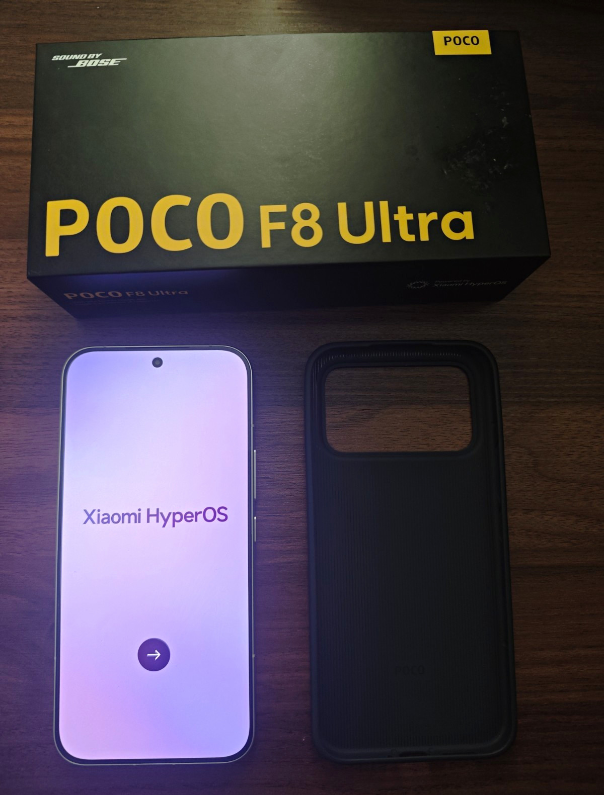 POCO F8 Ultra 256GB 12GB RAM (Global Model, Unlocked) (Denim Blue)