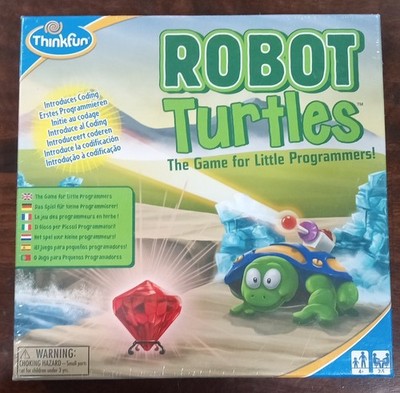 Robot Turtles Board Game By Thinkfun for Little Programmers Coding *New- Sealed*