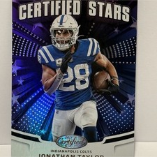 Panini 2025 Certified Stars Jonathan Taylor #CST-JTR Indianapolis Colts Football