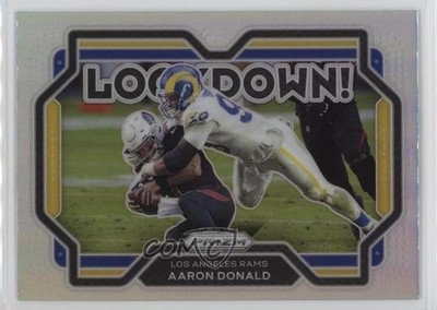 2021 Panini Prizm Lockdown! Aaron Donald #15 6o3