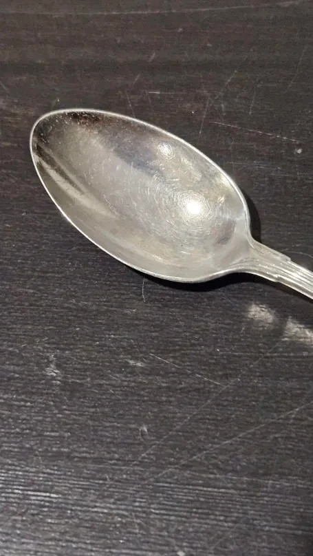 Vintage J.S.Co Sterling Silver Demitasse Spoon Knight Mark 13g