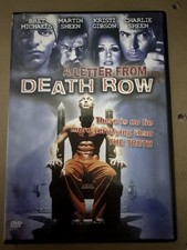 A Letter From Death Row DVD Bret Michaels Martin Sheen Charlie Sheen RARE 1998