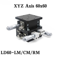 XYZ Axis Manual Slide Table Fine-tuning Displacement Linear Positioning Stag