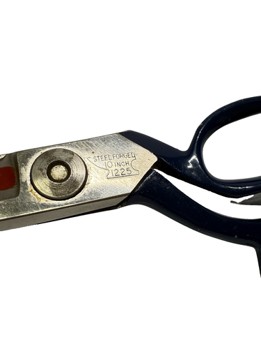 Vintage Heavy Duty WISS Inlaid Scissor Steel Forged 10in 1225 WISS USA - Picture 5 of 14