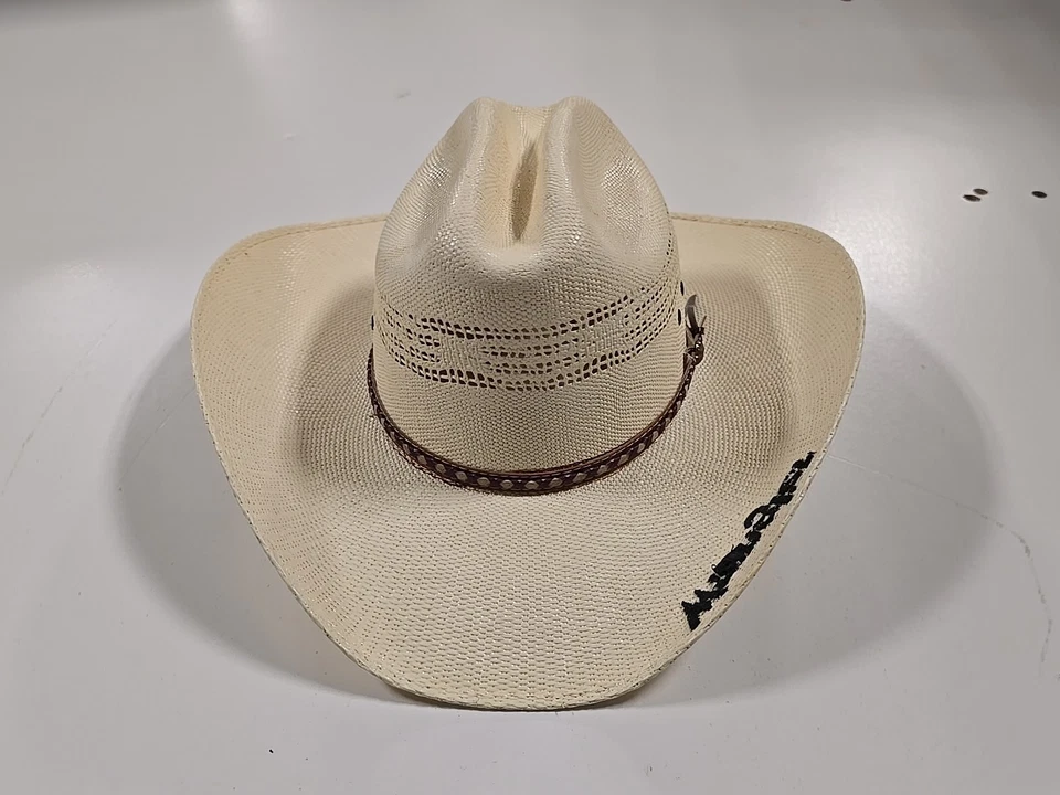 Sombrero de Vaquero Wrangler Bangora Blanco Talla 7-1/8 Foto 3 de 4