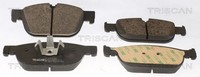 Bremsbelagsatz Scheibenbremse Triscan 8110 27017 FüR Volvo XC60 2 246 V90 235 3