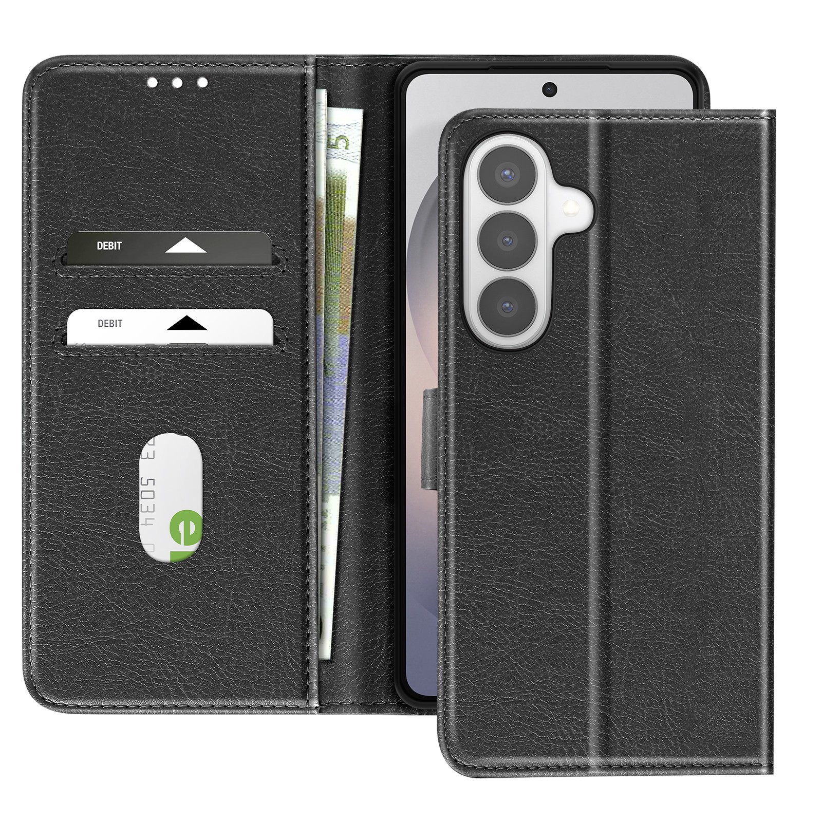 Étui portefeuille pour Galaxy S26 Plus antichoc avec porte-carte magnétique
