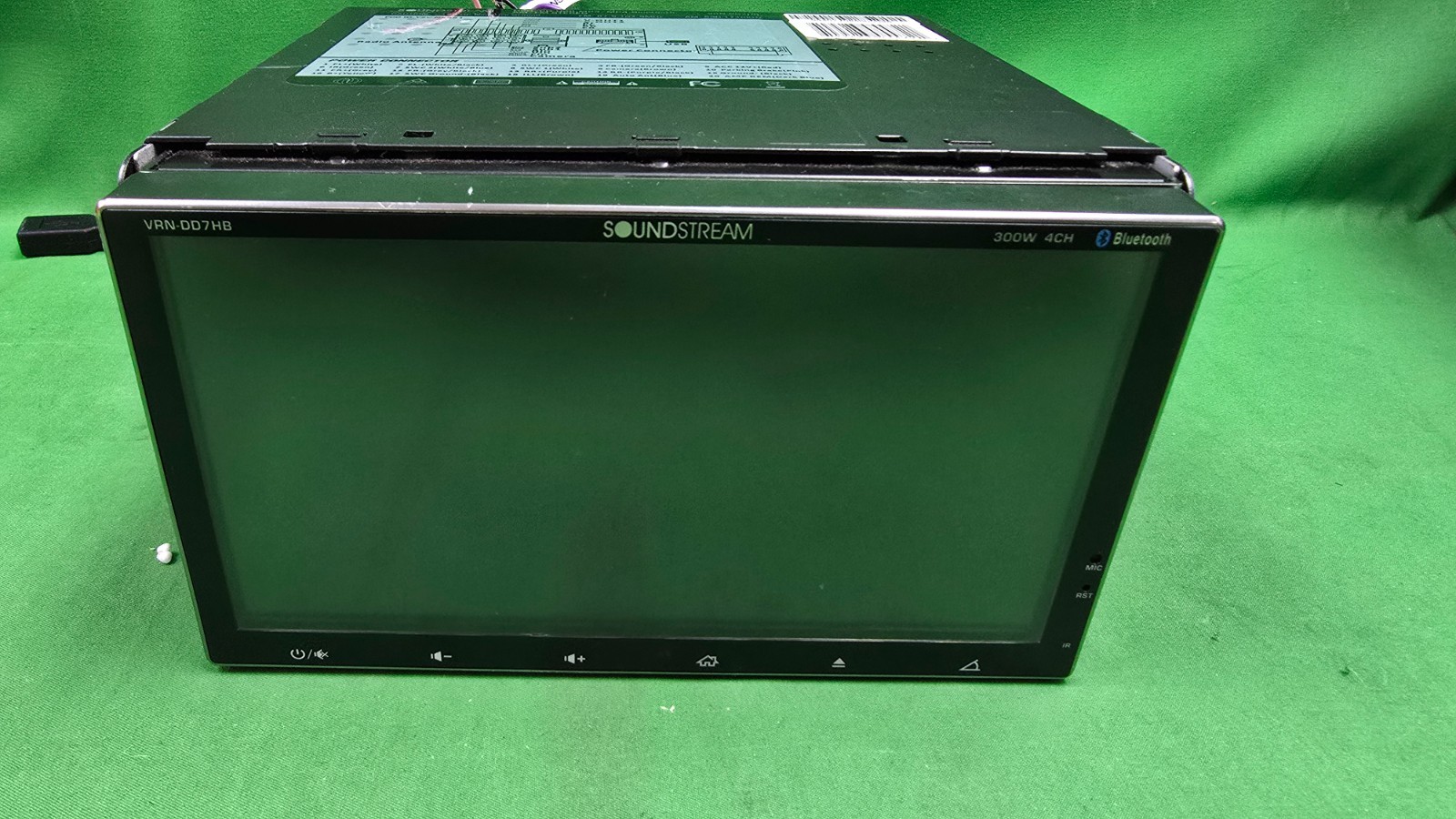 Dual Touch Screen Vrn-dd7hb No Remote Tested