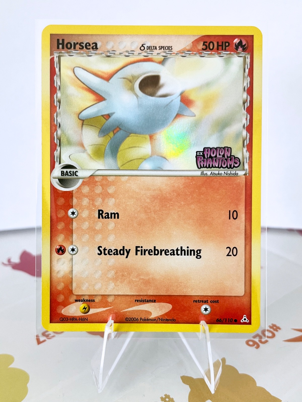 Horsea (Delta Species) 66/110 Holon Phantoms Reverse Holo Mint