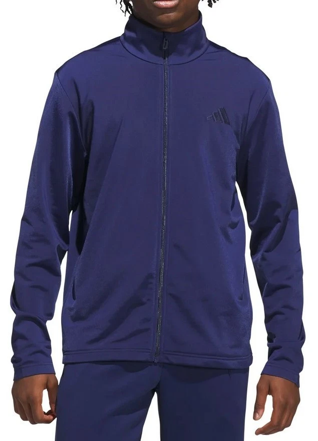 Adidas Para Hombre Conjunto de 2 PANTALONES Tricot Jack Chándal Azul Marino Talla S/M/L/XL/XXL Nuevo Foto 3 de 4