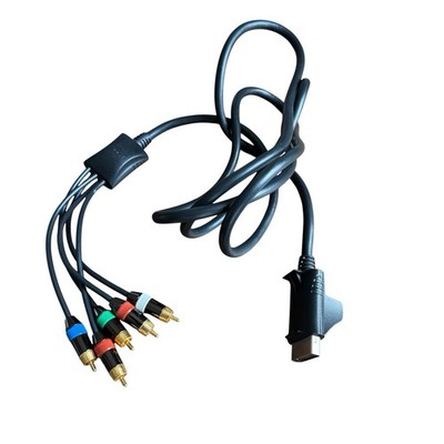 Original Xbox (2001) Component Cable OEM Official High Def. TESTED - 8ft