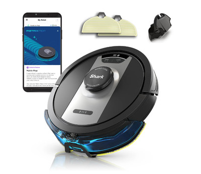 Shark IQ Robot RV2400WD 2-in-1 Vacuum WITH ACCESSORIES RV2400WXUS - BLACK