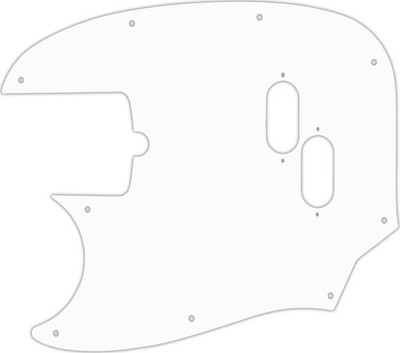 WD Custom Pickguard For Left Hand Fender American Performer Mustang Bass #02M...