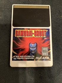 Samurai-Ghost (NEC TurboGrafx-16) Complete in Case w/manual, sleeve, & game RARE
