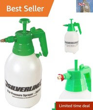 Stainless Steel 2L Pump Sprayer with Adjustable Nozzle - Garden & Pest Control