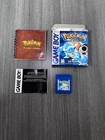 Pokemon Blue Version Game Boy CIB 1st Print Box Complete Manuals Authentic