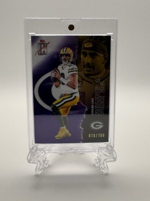 2025 Topps Signature Class - Jordan Love #21 Purple /100 JERSEY # MATCH