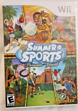 Nintendo Wii Summer Sports Paradise Island No Manual Very Good Mint-Works