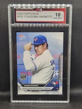 2026 Topps Now Kazuma Okamoto 1st Blue Jays Card MLB RC ⚾️⚾️⚾️ KSA 10 Gem Mint